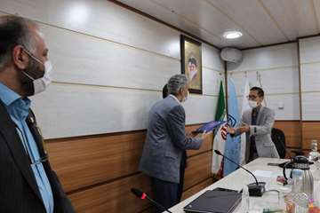 مراسم بزرگداشت روز بهورز با حضور دکتر دانائی رئیس دانشگاه 